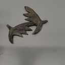 Wesiti 3 Pcs Christmas Reindeer Decorations Rustic Wooden Christmas Reindeer Figurine Deer Family Statues Set Holiday Tiered Tray Tabletop Decor for Home Office Party Supplies