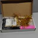 Black and Gold Party Decorations 4 Set Balloon Stand Table Centerpieces for Men's Women's Birthday Wedding Retirement Anniversary Graduation Decorations 2026 New Years Eve