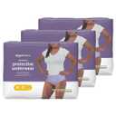 Amazon Basics Incontinence & Postpartum Underwear for Women, Maximum Absorbency, Medium, 60 Count, 3 Packs of 20