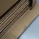 13x13x13 Storage Cube Bins Set of 4, Paper Rope Hand Woven Storage Basket with Handles, Collapsible Square Storage Cubes for Shelves, Wicker Shelf Baskets for Living Room Bedroom Organizing, Natural