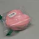 12 Pcs Valentine's Day Heart Shaped Bowls 5.7 Inch Heart Shaped Wheat Straw Small Snack Dessert Dishes Salad Plates for Dinner Appetizer Sauce Dish Dipping Snack Fruit Dessert Steak Serving (Pink)