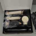 5 in 1 Hair Dryer Brush Set, Negative Ion Blow Dryer Brush Upgrade Hot Air Brush Air Styler Curling Wrap Air Curler, Curling Iron Hair Styling Tools As A Gift for Straight/Curl/Drying/Smoothing (Beige Gold)