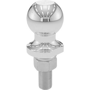 CURT 40063 Chrome Trailer Hitch Ball, 2,000 lbs, 1-7/8-Inch Diameter, 3/4 x 2-1/8-Inch Shank