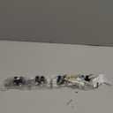 ZONGOOL 4 Racks and 5 Hooks Broom Holder Wall Mount Mop Hanger Wall Mounted Mop and Broom Storage Tool Rack Stainless Steel Garage Organization Garden Kitchen Home Laundry Organizer (Silver)