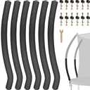 JIANBENKJ Trampoline Poles Replacement for Skywalker Or Jumpzylla,Galvanized Trampoline Enclosure Pole for Skywalker or Jumpzylla,Replace Parts#4201 4202 4135 OR for Jumpzylla 8ft 10ft&12ft 14ft