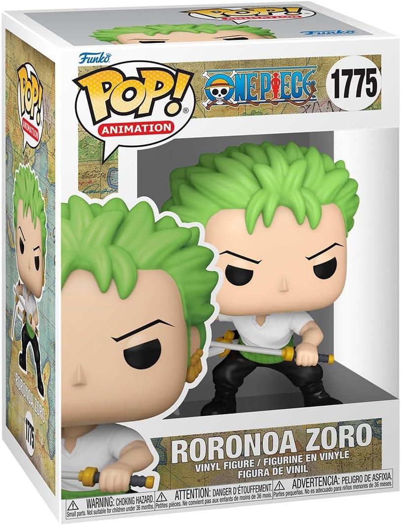 Funko Pop! Animation: One Piece - Roronoa Zoro - 1/6 Odds for Rare Chase Variant - Collectable Vinyl Figure - Gift Idea - Official Merchandise - for Kids & Adults - Anime Fans