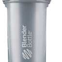 BlenderBottle Classic V2 Shaker Bottle Perfect for Protein Shakes and Pre Workout, 28-Ounce, Pebble Grey