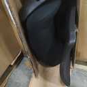 BOLISS 400lbs High Back Computer Office Drafting Chair Flip up Armrests Lumbar Support Adjustable Big Footrest Ring(Black) (BLS-2818HD). 