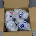 JOLLY CHEF 100 Pack 10 oz Blue Plastic Cups, Blue Disposable Tumblers, Elegant Glitter Party Drinking Cups for Wedding, Thanksgiving Day, Christmas Halloween