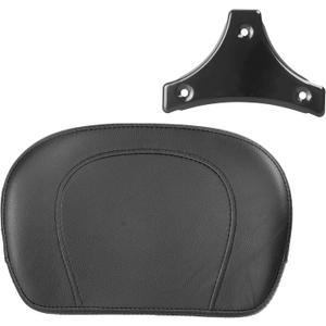 Black Sissy Bar Passenger Backrest Pad fits for Harley Davidson HD Touring Model 1997-2026(P/N 52300324, 52627-09, 54247-09, 52933-97b,52805-97B,52723-06,5230057,52300258)