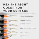 Bone & Almond Color Surface Repair Kit - Fix Chips & Defects in Minutes | Repair Tiles Bathroom Fixtures and Countertops with Ease | for Porcelain Ceramic Fiberglass Corian and Enameled Surfaces