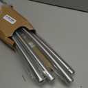 DYHOME Curved Shower Curtain Rod, Need to Drill, 35-76 inches Adjustable Curved Shower Rod Rustproof Shower Rod Round Shower Curtain Rod for Bathroom, Bathtub, Stall, Stainless Steel, Brush Nickel