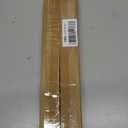Curtain Rods 2 Pack 5/8 inch Black Curtain Rods for Windows 30 to 45 Inch with Brackets Easy to Install for Bedroom Living room Kitchen30", 45"