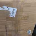 55 Inch Computer Gaming Desk with Power Outlets LED Lights Reversible Home Office with Adjustable Fabric Storage Drawers for Working Writing Study, Black