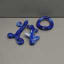 Furdog 3Pack Dog Toys for Aggressive Chewers Dog Chew Toy Tough Dog Toys to Keep Them Busy Bacon Flavor Teething Chew Toys & Dental Health for Large Medium Small Breeds (Blue)