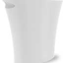 Umbra Skinny Trash Can (Metallic-white)