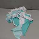 10M/32Ft Aqua Green Banner Party Decorations Triangle Flag Pennant Bunting Fabric Garland for Wedding Birthday Engagement Bridal Baby Shower Under The Sea Party Festivals Decoration(Teal Blue)