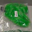 2 Pcs Gutter Cleaning Brush Roofing Tool Rain Gutter Guard Cleaner Tool with 2 Brush Heads Adaptation Thread Interface Dia 0.75 Inch, Interface Diameter 19 mm Easy Remove Leaves from The Ground