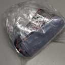 FOGWOWO 48 Pcs Valentine Gift Bags Valentines Clear Bags Plastic PVC Valentine's Day Heart Gift Bags with Button Handles Valentine Candy Goodie Bag for Wedding Holiday Party Wrapping Supplies