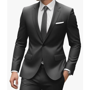 Mens 2 Piece Suit Men Classic Fit Wedding Prom Mens Suits Sets One Button Suits for Men 2025 M
