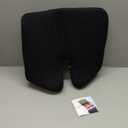 Cushion Lab Patented Pressure Relief Seat Cushion for Long Sitting Hours on Office & Home Chair - Extra-Dense Memory Foam for Soft Support. Car Pad for Hip, Tailbone, Coccyx, Sciatica - Black