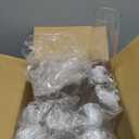 JOLLY CHEF 24 Pack Stemless Plastic Champagne Flutes 9 oz, Crystal Clear Stemless Plastic Toasting Glasses, Clear Disposable Unbreakable Drinkware Ideal for Wedding, Birthday, Party, Thanksgiving