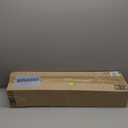 2 Pcs Christmas Front Porch Rug Black Santa Christmas Door Mat Imitation Coco Coir Buffalo Plaid Xmas Welcome Layering Rug for Outdoor Winter Home Festival Holiday Decor, 28 x 43 Inch