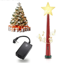 Wireless Remote Control Outlet, Christmas Magic Wand Tree Lights Remote Control with Music, Suitable for Halloween, Thanksgiving, and Christmas Parties