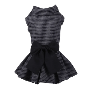 Pet Dresses for Small Dogs Cats Girl, Cute Princess Bowknot Dress Puppy Shirt All Weather Skirt Clothes Cat Apparel for Birthday Wedding Party Holiday, X-small