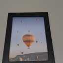 7x10 Picture Frame Black for Wall Hanging or Tabletop- Wall Mounting Horizontally or Vertically, 7 x 10 Wall Gallery Poster Photo Frames for 7 by 10 Photos, Black