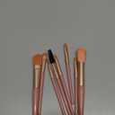 Makeup Brushes, Makeup Brush Set Mini, 8 PCS Travel Make Up Brush Kit, Cosmetic Brushes for Face Foundation Blush Eye Shadow (Pink)