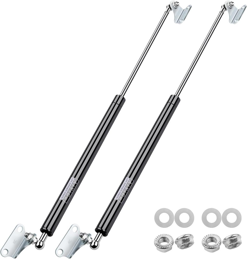 23 Inch 200LB/890N Gas Shock Strut Spring Lift Support for Heavy Lid Hrdraulic Murphy RV Bed Box Cellar Door Floor Hatch