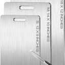 Titanium Cutting Board - 100% Pure Titanium Cutting Boards for Kitchen - Cutting Edge Hygiene & Durability, Cutting Boards for Home Kitchen Cooking (18 inch x 12 inch)