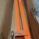 T-Post PullerHeavy Duty Fence Post Puller with 52'' Lifting Chain, Labor-Saving Post Puller Tool for Round Fence Posts