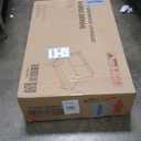 Great Deal Furniture Kaitlyn Outdoor Acacia Wood Loveseat with Cushions, Teak and White