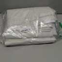 100% Blackout Shield Full Blackout Curtains for Bedroom 84 inch Length 2 Panels Set, Clip Rings/Rod Pocket Faux Linen Black Out Curtains for Living Room, Thermal Insulated, 50Wx84L, Beige