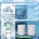 Portable Breast Milk Cooler, 24H 360 Cooling, Digital Temp Display, 22oz Capacity with 2 BPA-Free Bottles, CPC Certified for Outdoor Travel & Commute