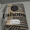Lahome Modern Rainbow Easy Jute Rug, 3x5 Washable Rugs for Entryway Farmhouse Black Patio Carpet, Non Slip Indoor Door Mat Contemporary Outdoor Porch Carpet for Laundry Guestroom Room Decor