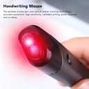 Serounder Bluetooth Optical Pen Mouse - 2.4G 1200 DPI, 4 Buttons, Ergonomic Mini for Laptops/Pads