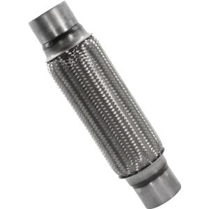 RP Remarkable Power, RK7553 Exhaust Flex Pipe 3" x 12" Heavy Duty Stainless Steel 16" OL