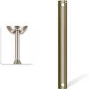 48 inch Ceiling Fan Downrod with Extension Cord, 4-foot Bronze Ceiling Fan Extension Rod, 1-inch OD, ceiling fan downrods for Various Fans (Bronze, Not Threaded)