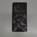 Funermei for Samsung Galaxy S25 Ultra Case - Women Girls Cute Phone Cover Pretty Girly Aesthetic Black Butterfly Unique Design with Camera Cover Ring Stand Funda for Samsung S25 Ultra Case