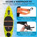 Archerest 2 Pack Universal Blocking Kayak Cockpit Cover, 42 x 22 Inch Adjustable Waterproof Seal Cockpit Protector for Transport, Indoor Outdoor Storage Keep Hatch Hole Seat Clean, M
