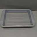 Farberware Nonstick Bakeware Baking Pan With Lid / Nonstick Cake Pan With Lid, Rectangle - 9 Inch x 13 Inch, Gray
