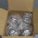 12 Pack Clear Plastic Fillable Ornament Ball 3.15''/80mm for Christmas,Holiday, Wedding,Home Decor