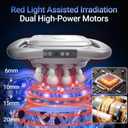 16-Head Deep Tissue Massage Gun 2026, Portable Handheld Back Massager, 9 Modes & 9 Intensity Levels Electric Percussion Muscle Body Massager for Neck and Shoulder Pain Relief, Gifts for Men & Women