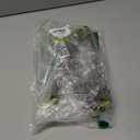 PINVNBY 2 PCS Bendable Bird Perches Simulation Branch Parrot Perch Stand with Green Leaf Hanging Paw Grinding Fork Cage Accessories for Parakeet Budgie Finch Cockatiel Conure (Large) (Style 1)