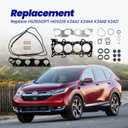 MLS Cylinder Head Gasket Set Fit for Honda Accord CR-V Element Acura TSX 2.4L L4 16V DOHC 2003-2011 Replace HS26243PT HGS228 K24A2 K24A4 K24A8 K24Z1
