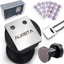 2-in-One Paint Remover Tool, Tungsten Denibbing Tool, Paint Stripper, Carbide Scraper, for Removing Dust, Paint and Stains, Come with 4 Sheets of Sand APER