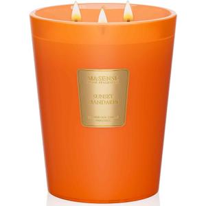 M&SENSE Sunset Mandarin Scented 35oz 150H Burn Time, 3-Wick Natural Aromatherapy Candle Highly Scented Long Lasting, Home Fragrance Housewarming Gifts New Home Gift Ideas